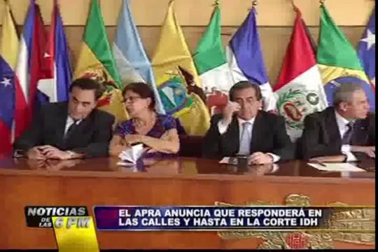 Noticias de las 6: El APRA responderá jurídicamente informe de la 'Megacomisión'