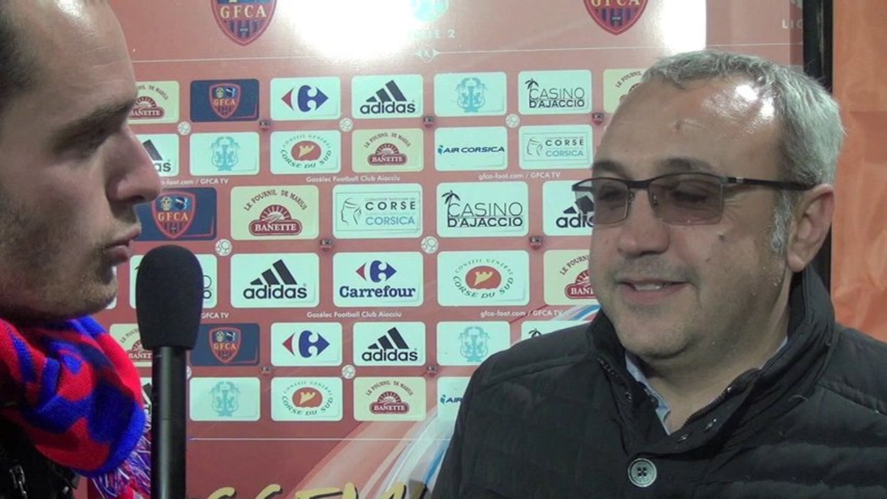 GFCA-Amiens SC : réactions de C.Rivieyran, F.Diedhiou, O.Miniconi et Fanfan Tagliaglioli