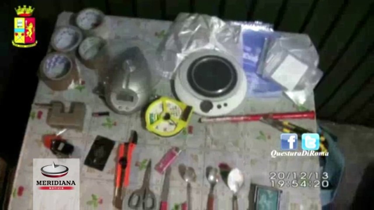 Nascondevano droga in un covo di Via Courmayeur, arrestati due 50enni romani