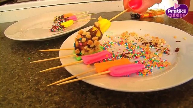 Cuisine - Comment préparer des sucettes bonbons en cinq minutes