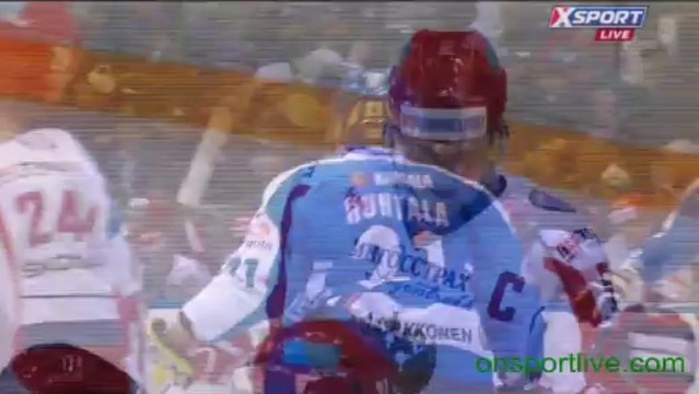 Хоккей Россия - Финляндия 1 период 21.12.13