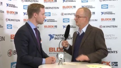 Robert Mönnig, ifm electronic, im Interview auf der SPS IPC