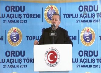 Başbakan Erdoğan: ''CHP, MHP, TÜSİAD bir koalisyonun içindeler'' -