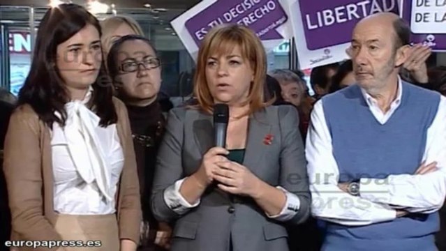 El PSOE se opone a la ley del aborto