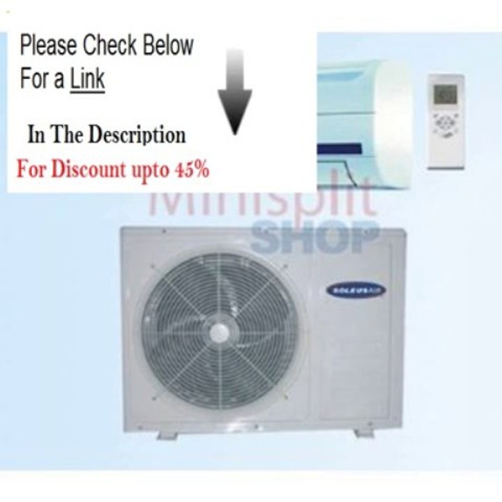Clearance Ductless Mini Split 9000 Air Conditioner Cooling + Heat Pump 13.5 SEER