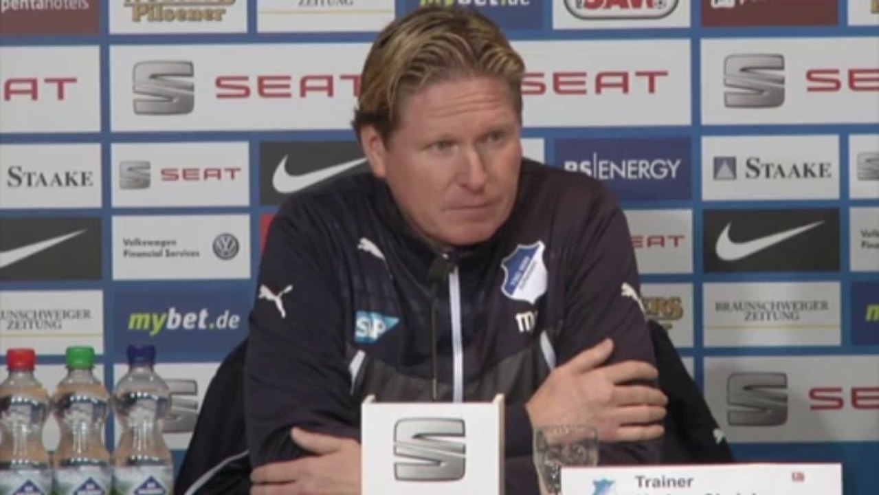 Gisdol: ''Schwer, diese Niederlage zu akzeptieren''