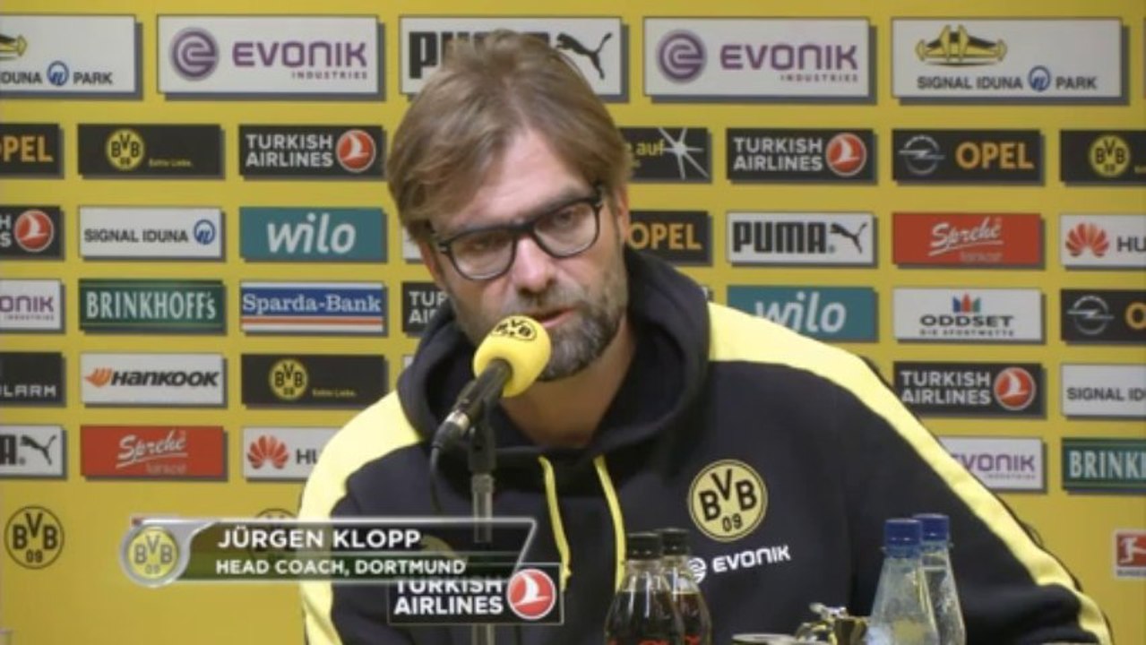 Klopp: "Möchte nichts davon in der Zeitung lesen"