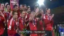 تسليم كأس بطوله كأس العالم للانديه لبايرن ميونخ