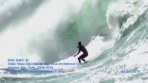 Kelly Slater HUGE wave @ Eddie Aikau 2010