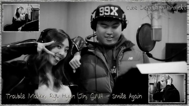 Trouble Maker, Ryu Hyun Jin, G.NA - Smile Again k-pop [german sub]