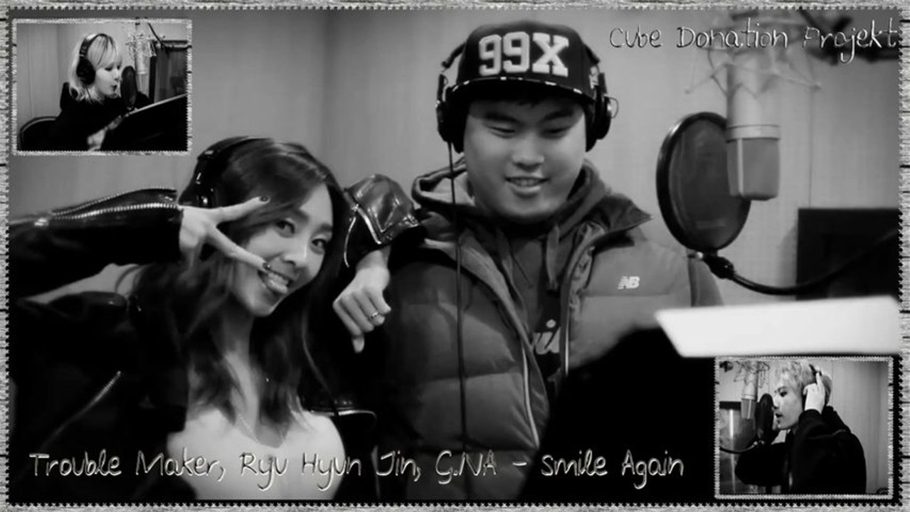 Trouble Maker, Ryu Hyun Jin, G.NA - Smile Again k-pop [german sub]