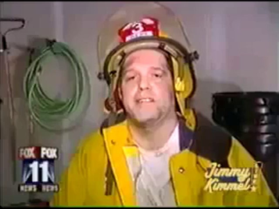 Firefighter fighting a marijuana fire HAHAHAHA