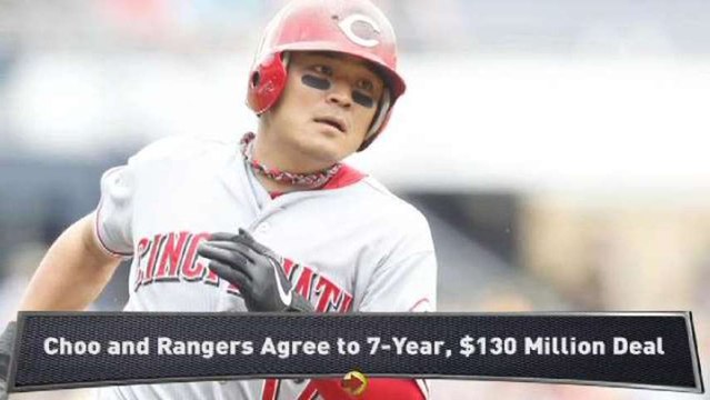 Texas Rangers Sign OF Shin-Soo Choo