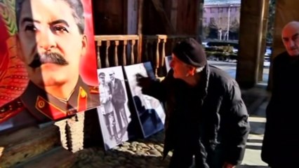 Georgians mark Soviet dictator Josef Stalin's birthday