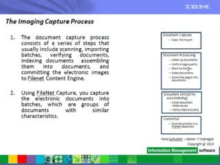 IBM FileNet Capture & Professional Overview