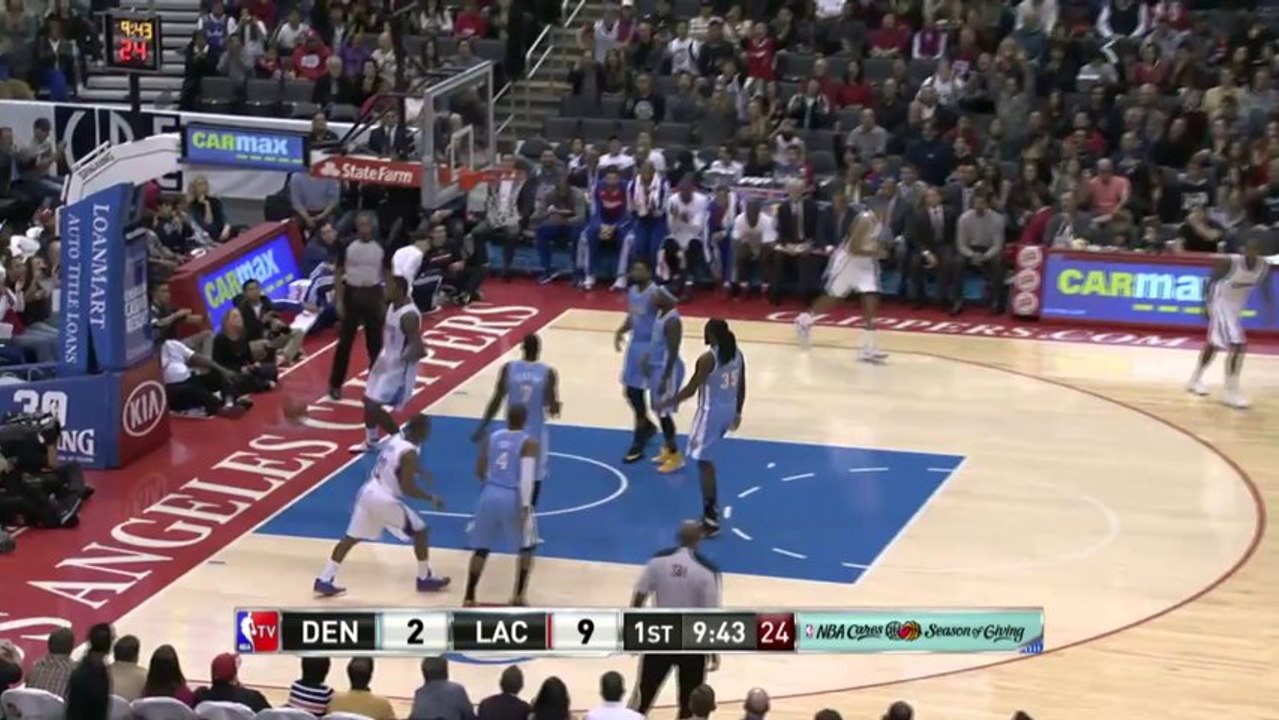 CP3 Lobs to D.J.