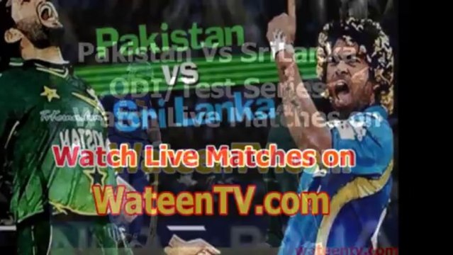 Watch Live Streaming Pakistan Vs Srilanka ODI/Test Series