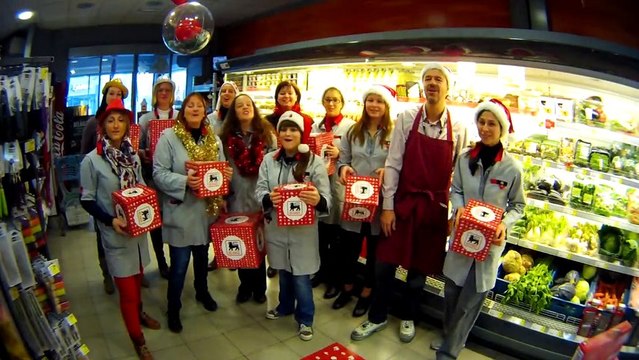 Proxy Delhaize de Velaine-sur-Sambre vous souhaite de joyeuses fêtes..