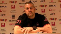 Rugby Top 14 - Christophe Urios evoque la qualité du spectacle proposé pour Oyonnax - Bayonne