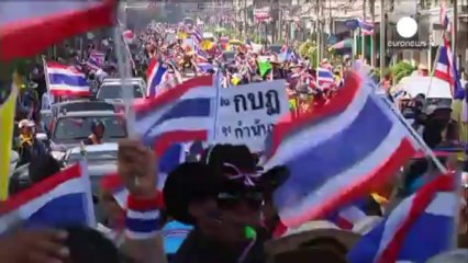 Mass opposition rally in Thai capital Bangkok