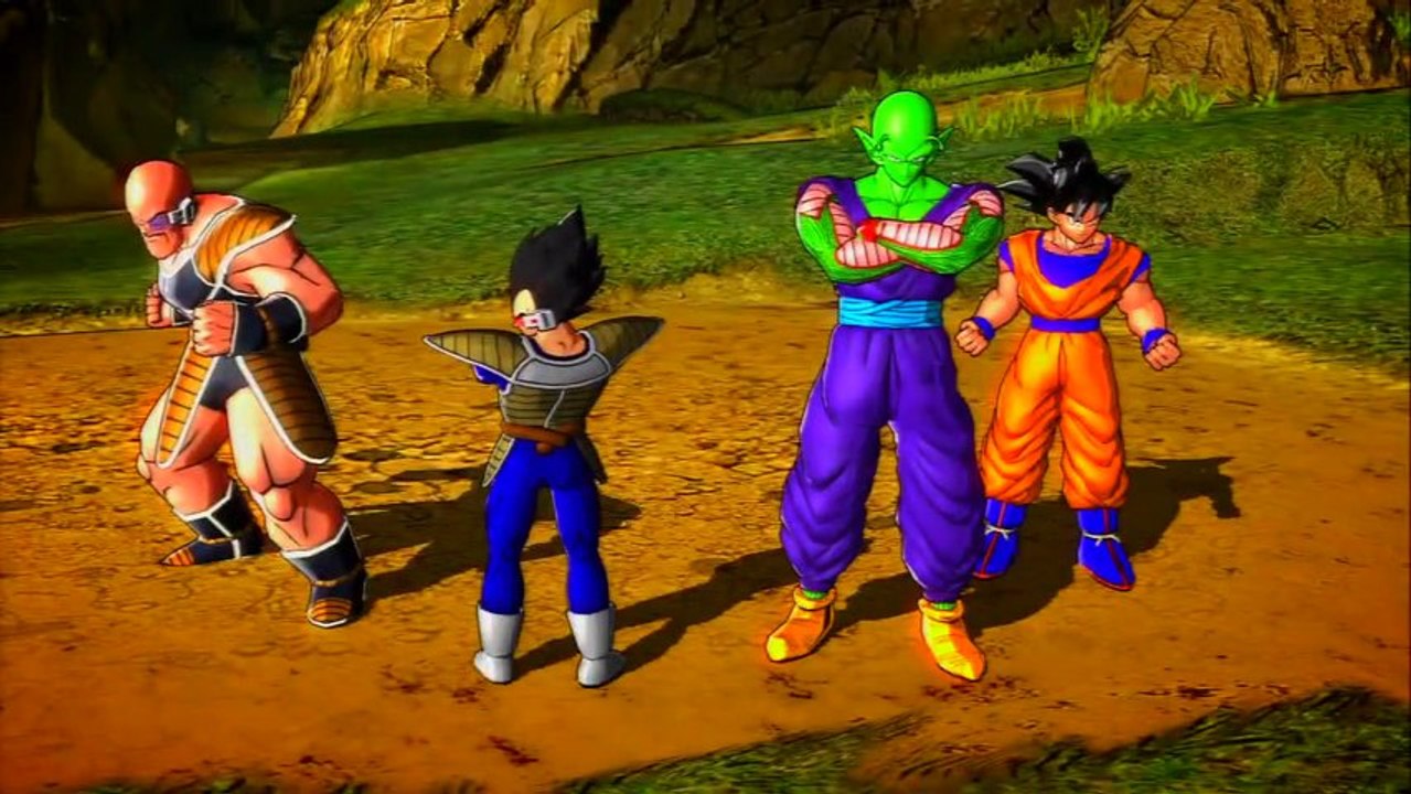 Dragonball Z Battle of Z Vegeta Gameplay