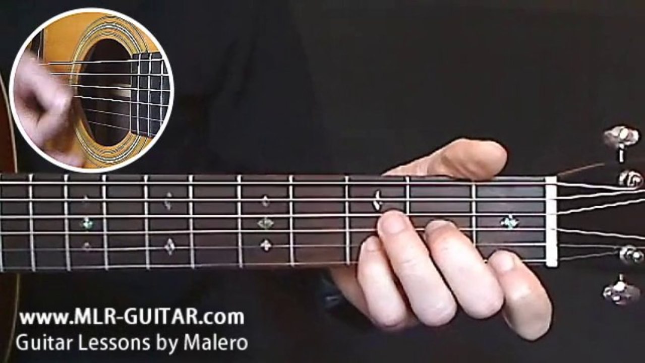 Layla unplugged - cours de guitare partie 1