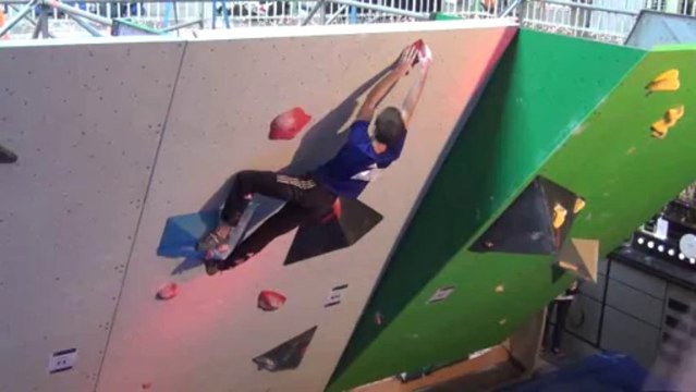 2013 Loic Timmermans - Demi Finale - Championnat de Belgique de bloc