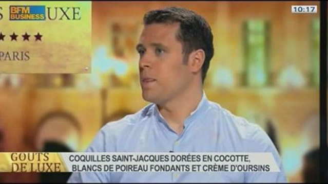 Les fêtes chez les disciples de Ducasse: entrées, plats, vins, dans Goûts de luxe Paris - 22/12 2/8