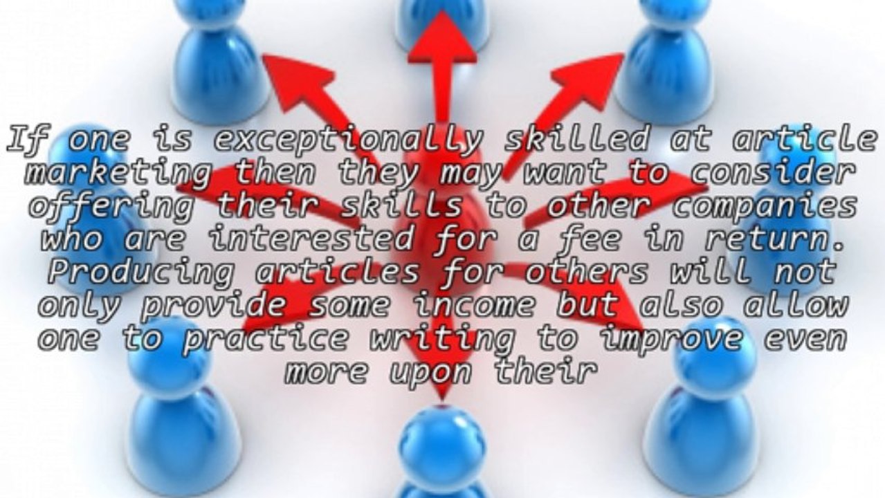 Article Marketing Techniques That Will Change The Way To Get Traffic