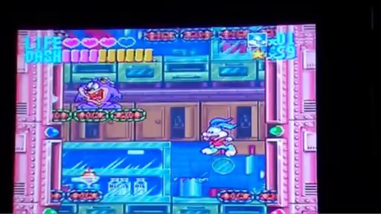 test special tiny toon sur super nintendo pour noel 2013 (retrogaming a l'arrache)
