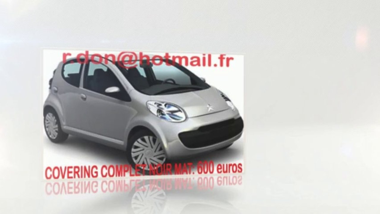 Citroen C1 noir mat, Citroen C1 noir mat, Citroen C1 noir mat, Citroen C1 Covering noir mat, Citroen C1 peinture noir mat, Citroen C1 noir mat