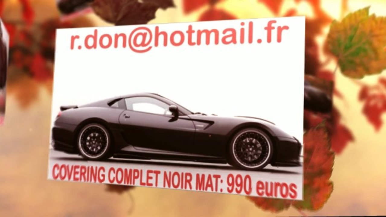 Ferrari 599 GTB noir mat, Ferrari 599 GTB noir mat, Ferrari 599 GTB noir mat, Ferrari 599 GTB Covering noir mat, Ferrari 599 GTB peinture noir mat, Ferrari 599 GTB noir mat