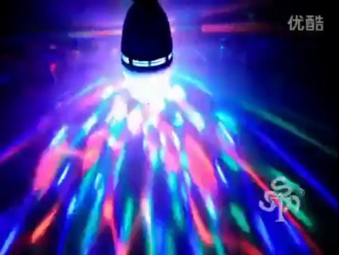 Bán đèn pha lê mini 7 màu, đèn cầu xoay mini giá rẻ nhất 2013