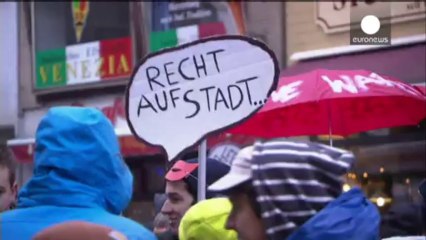 Más de cien policías heridos en un desalojo en Hamburgo