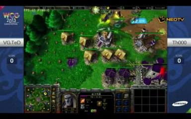 ro4 Chinese Qualifiers WCG 2013 - TeD vs TH000 - Game 1