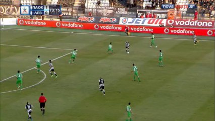 ΠΑΟΚ - Λεβαδειακός 3-0 (HL) - 17η αγωνιστική 22-12-2013