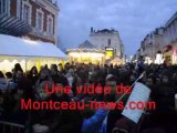 Flash mob de l unss de saône-et-loire à montceau les mines
