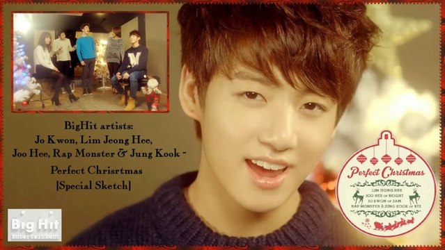 Jo Kwon, Lim Jeong Hee, Joo Hee, Rap Monster & Jung Kook - Perfect Christmas k-pop [german sub]