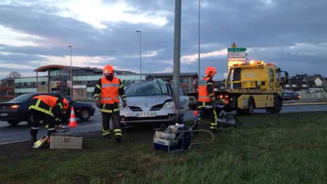 Deux jeunes de 21 ans légèrement blessés dans un accident