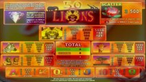 50 Lions slot machine Spilleautomater- Kasino