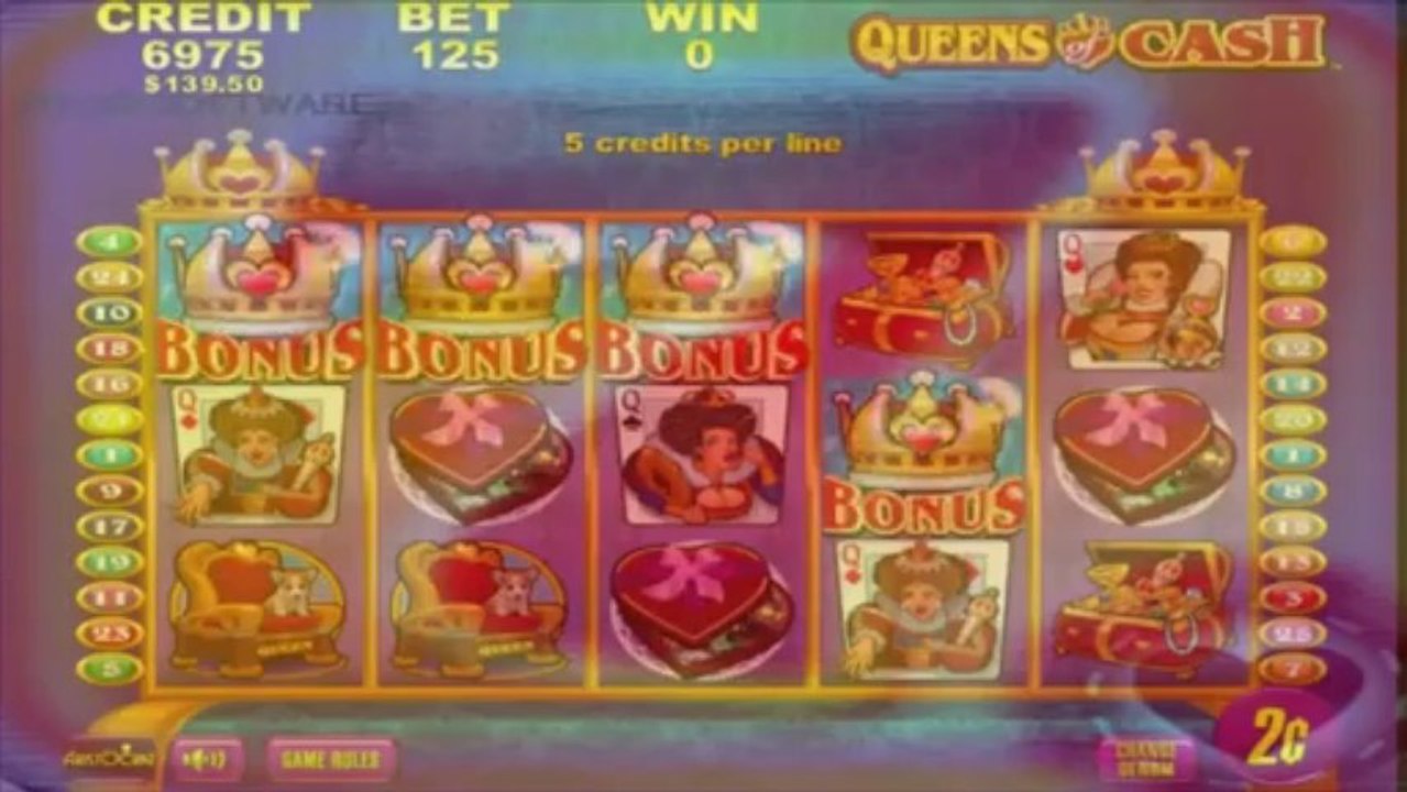 Queens of Cash Spilleautomater- Kasino