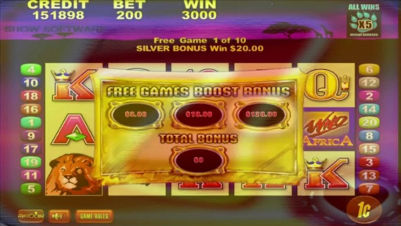 Wild Africa Gold Coin Jackpot Spilleautomater- Kasino