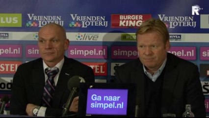 11-12-2011 Persconferentie na FC Utrecht - Feyenoord