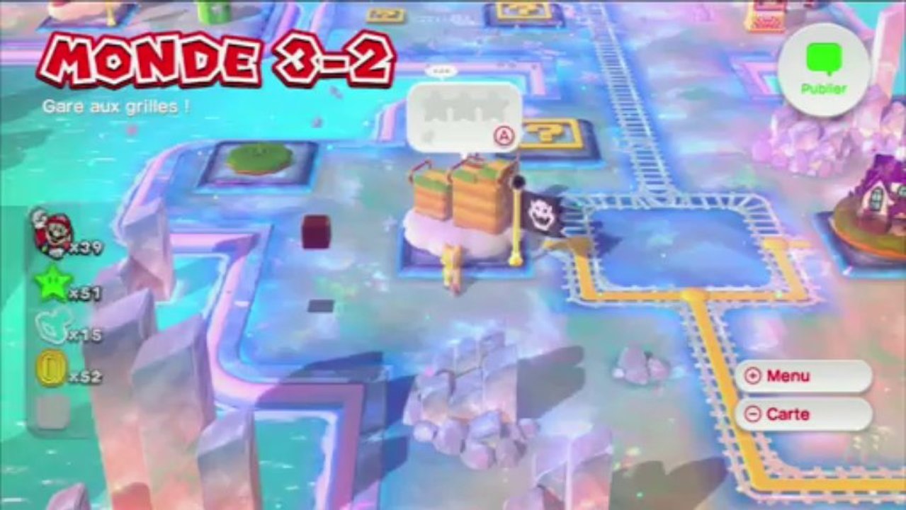 [FR-HD] Let's play 100% - Super Mario 3D World - Episode 6 - Coup de froid