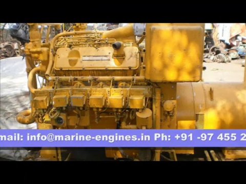 CAT 3408B Marine Diesel Generator for Sale