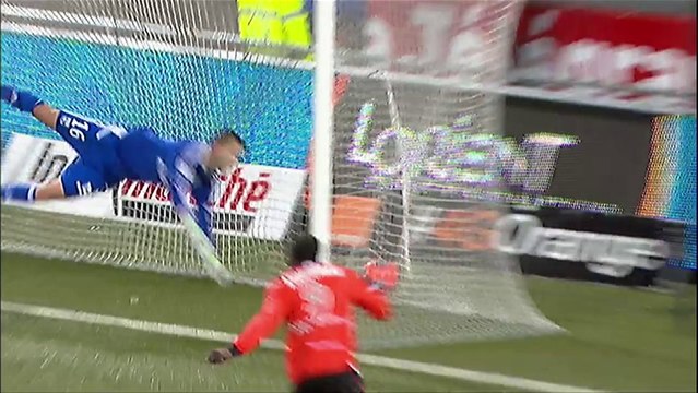 But Alain TRAORE (90ème +3) - FC Lorient - Olympique Lyonnais - (2-2) - 22/12/13 (FCL - OL)