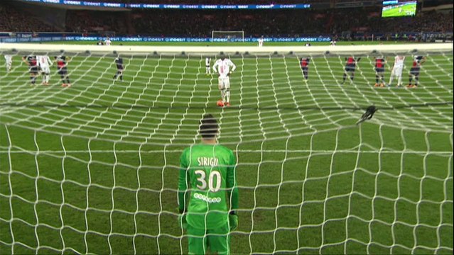 But Salomon KALOU (53ème pen) - Paris Saint-Germain - LOSC Lille - (2-2) - 22/12/13 (PSG - LOSC)