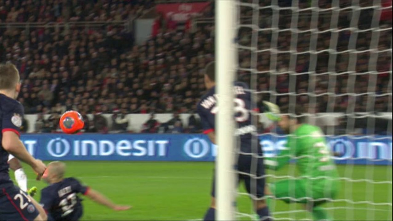 But Antonio MAVUBA (44ème) - Paris Saint-Germain - LOSC Lille - (2-2) - 22/12/13 (PSG - LOSC)