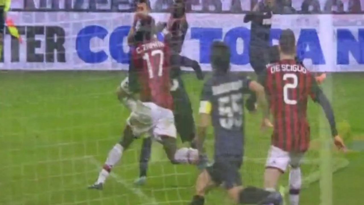 Rodrigo Palacio Fantastic BackHell Golazo ~ Inter vs AC Milan 1-0 HD
