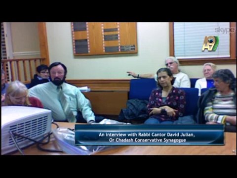 Building Bridges Gateway program with Hana Julian, Israeli Middle East News Analyst - An interview with Rabbi Cantor David Julian, Or Chadash Conservative Synagogue (Dec, 2013)